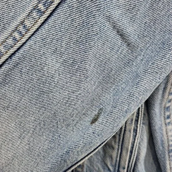 Vintage 90s Levis 70507 Jean Jacket Mens M Denim Classic Fit Trucker Flawed